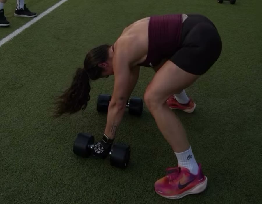 Een deelnemer in actie bij de Prime Gym Games